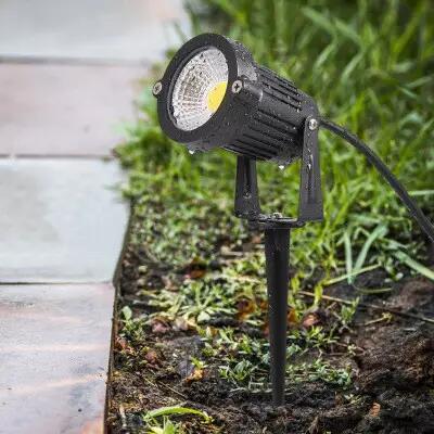 Spot Jardin LED 5W Lumière Bleu HLDC501-5WB – Image 4