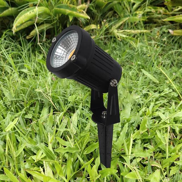 Spot Jardin LED 5W Lumière Bleu HLDC501-5WB – Image 5