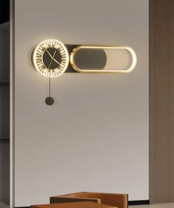 Horloge murale LED au design moderne