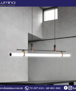 Alternative view of Lustre Led Linéaire Décoratif 120cm JSN4434