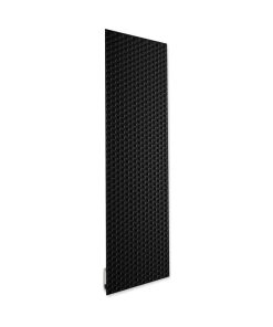 Alternative view of 🔥 Radiateur Design Extra Plat 500W | 40×120 | Électrique WiFi | Vertical ou Horizontal | Moderne & Économique | Velours noir