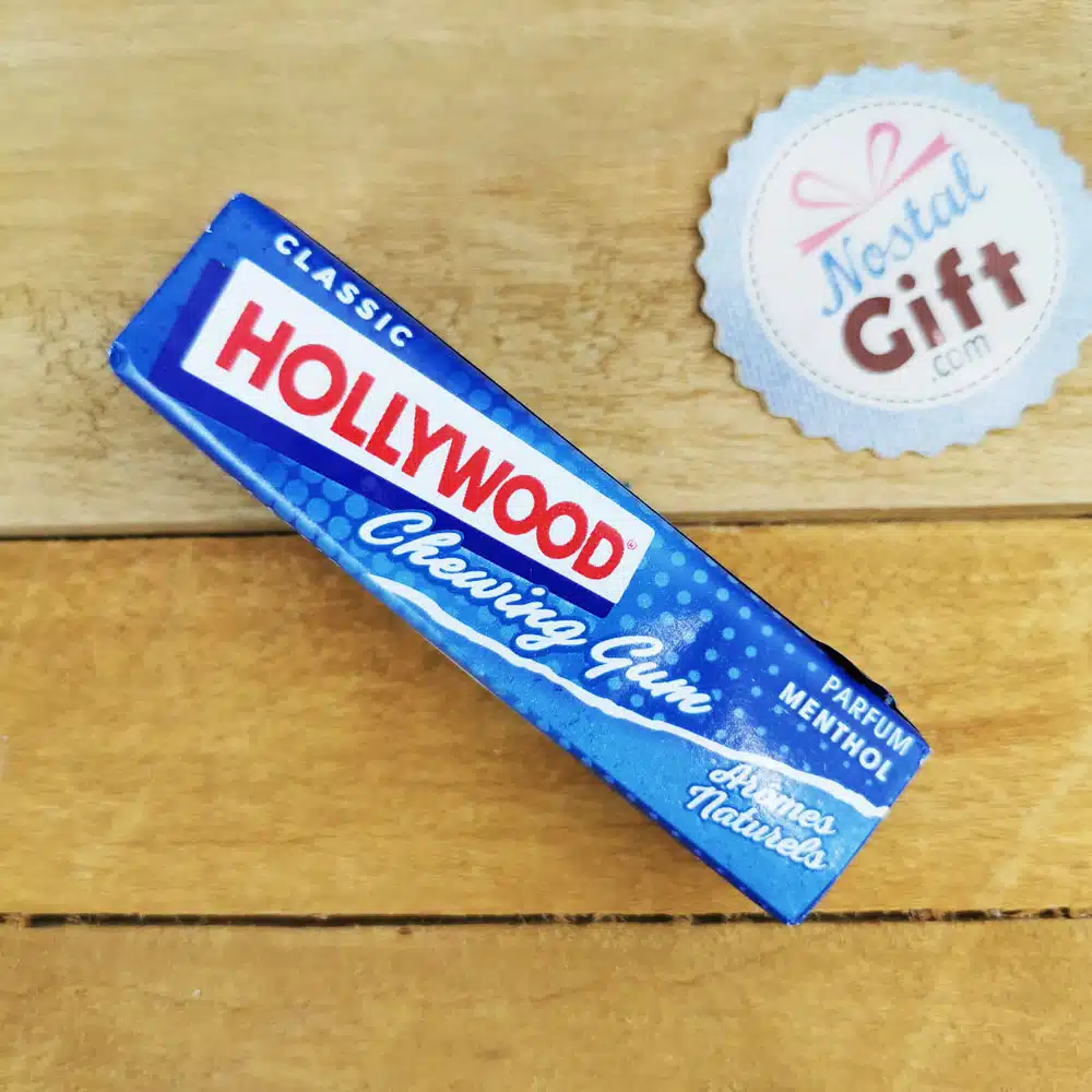 Hollywood chewing-gum goût menthe classique “classic” – 31g