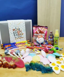 Alternative view of Coffret Bonbon Papa – “Pour le meilleur des papas” : coffret bonbon rétro années 90